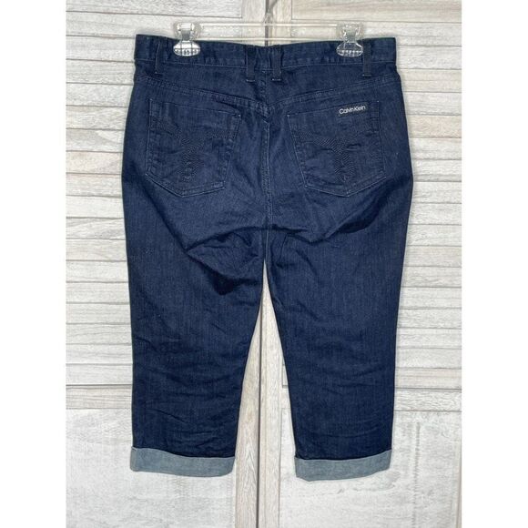 CALVIN KLEIN Capri Jeans Size 8 - Picture 2 of 7